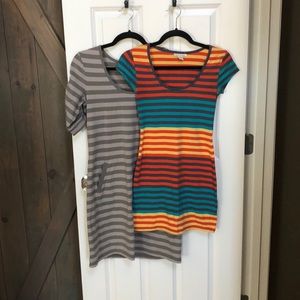 Striped dresses size small